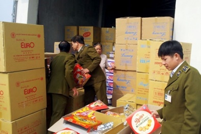 Bánh kẹo bao bì 'xịn' nhưng ruột 'đểu'